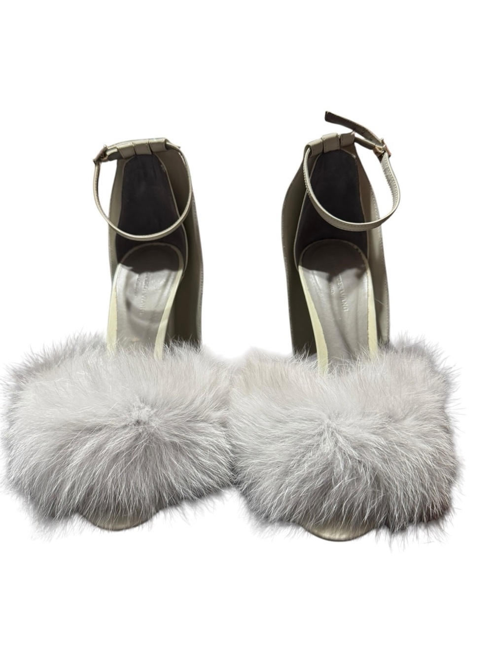 Alexander Wang Simona Fur Sandal - Picture 2 of 8